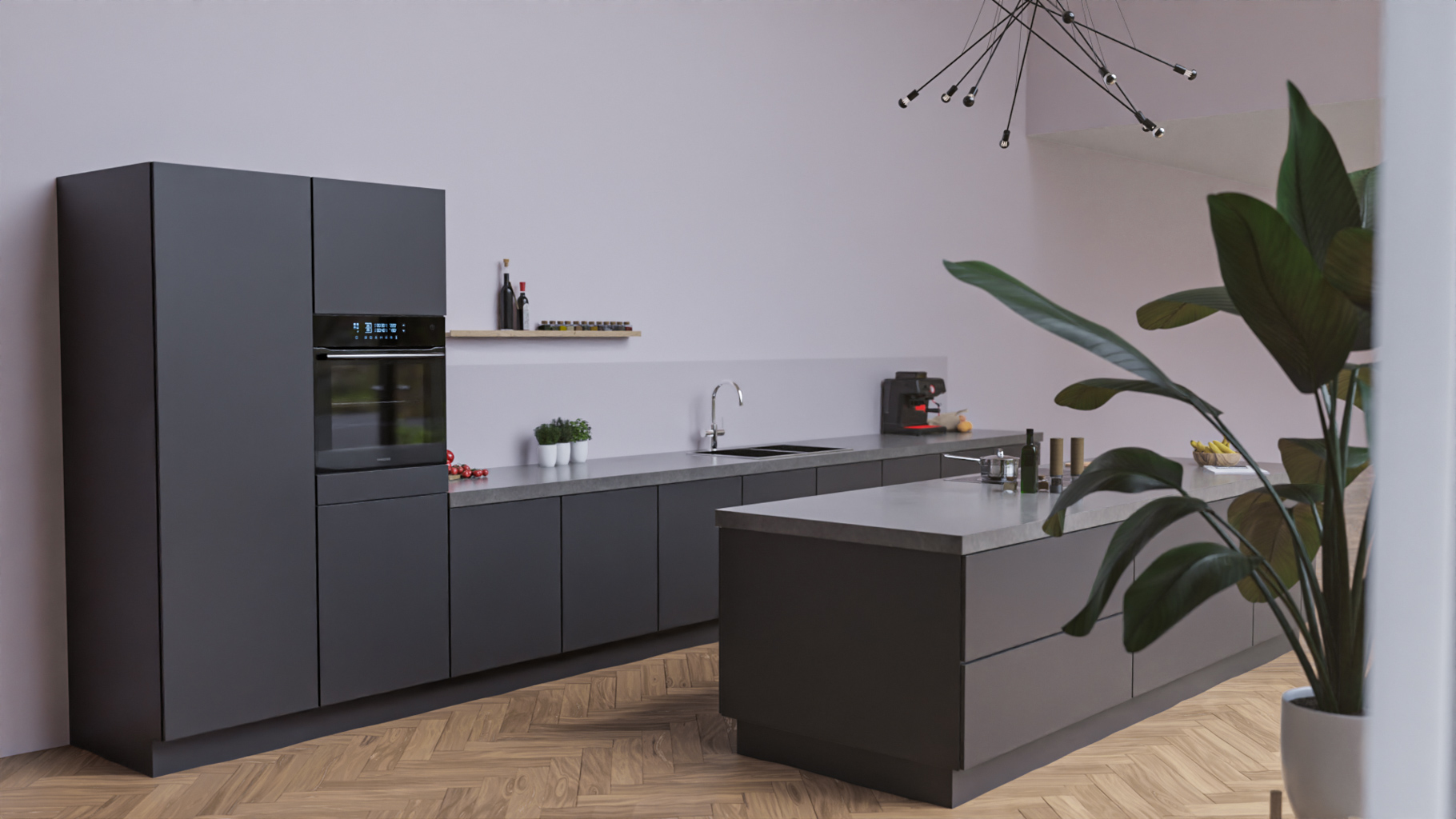 3D visualisatie - Interior render - Kitchen - Keuken